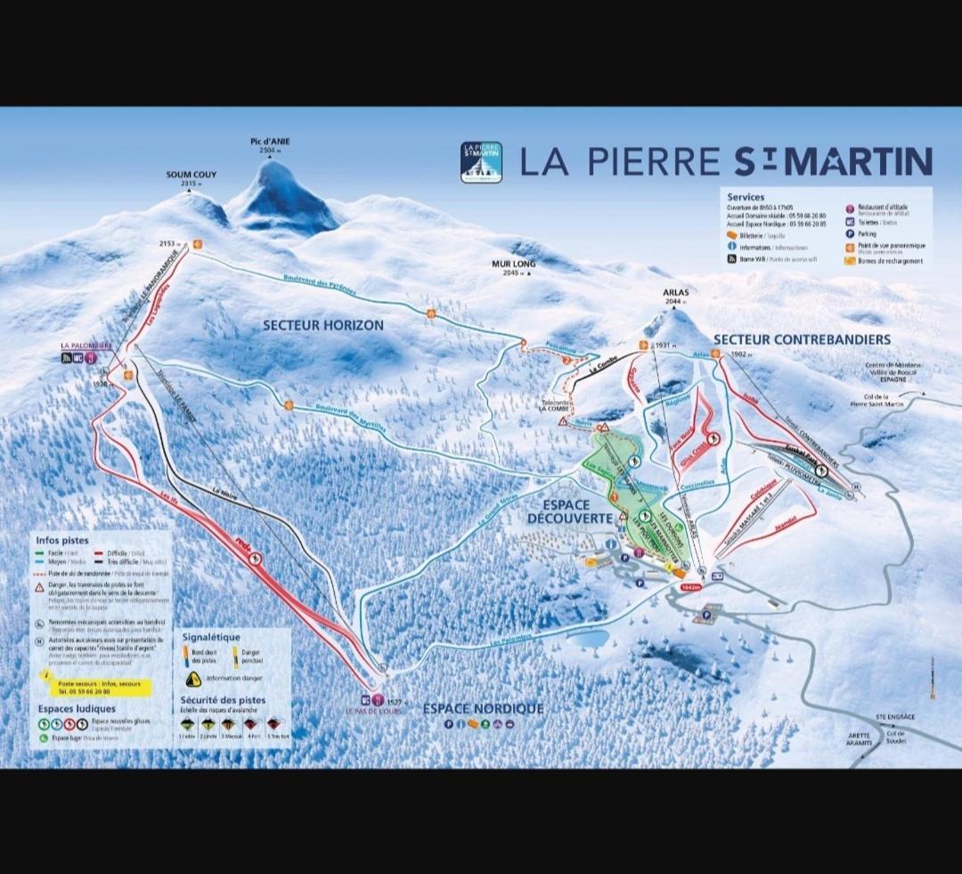 Apartamento Aunamendi Pyrenees Ла-Пьер-Сен-Мартен Экстерьер фото
